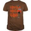 Image of WITCHES BREW WINE T SHIRT FUNNY HALLOWEEN DRINKING