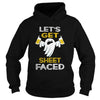 Image of Halloween Funny Alcohol Sheet Faced Halloween Beer T-shirt