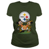 Image of Steelers Mickey Haloween Tshirt, Steelers Mickey Haloween Hoodies
