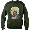 Image of WITCH DANCE UNDER THE MOON T SHIRT HALLOWEEN SHIRT