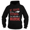 Image of Halloween My broom broke so i became a Nurse T-shirt