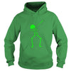 Image of Glow Party Supplies - Halloween Dabbing Skeleton tshirt