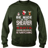 Image of Be Nice To The Shearer Santa Is Watching Christmas