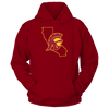 Image of TROJAN IN STATE OUTLINE - USC TROJANS