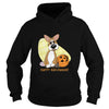 Image of Happy halloween corgi women's t-shirt