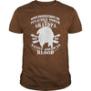 Image of NEVER UNDERESTIMATE GRANDPA HAS NATIVE AMERICAN BLOOD SHIRT