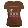 Image of GIANT SCHNAUZER CHRISTMAS WOOF WOOF WOOF SWEATER