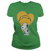 Image of I Love Chargers Team TShirt