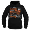 Image of AS A OCTOBER GIRL I HAVE THREE SIDES TSHIRT BIRTHDAY GIFT SHIRT