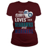 Image of This Girl Loves Her Seahawks And Mariners TShirt