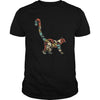 Image of LEMUR Skeleton Bone Skull Vintage Retro T-shirt Halloween