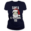 Image of Big Brother Santa Claus Is Watching You T-Shirt