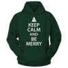 Image of Keep Calm And Be Merry Christmas Women-S T Shirts