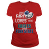 Image of Girl Loves Eagles And Penn State TShirt