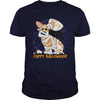 Image of halloween corgi mummy T shirt