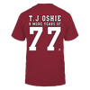 Image of T.J Oshie, 8 More Years of 77 - Printed Back