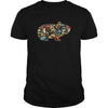 Image of HAMSTER Skeleton Bone Skull Vintage Retro T-shirt Halloween