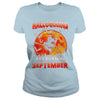Image of HALLOQUEENS ARE BORN IN SEPTEMBER T SHIRT