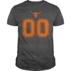 Image of Orange Texas Longhorn Bull #00 T-shirt