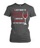 Image of Cardinals I Just Want To Drink Wine And Watch My Cardinals Beat Your Team's Ass Collection