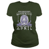Image of Native Blood Was Born In April T-Shirt Aries Pride