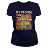 Image of CRITIC Halloween Shirts My Broom broke T Shirts