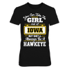 Image of Iowa Hawkeyes - Take Girl Out Of Iowa But She'll Always Be Hawkeye
