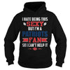 Image of I Hate Being This Sexy But Iam Patriots Fan TShirt