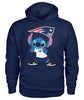 Image of New England Patriots Cute Stitch T-shirt