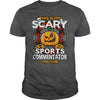 Image of SPORTS COMMENTATOR Scary Halloween