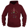 Image of Vintage Rainbow Skeleton Halloween Anatomy Pride Cute Shirt