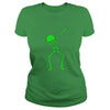 Image of Glow Party Supplies - Halloween Dabbing Skeleton tshirt