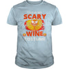 Image of THIS IS MY SCARY WINE COSTUME T SHIRT HALLOWEEN COSTUME GIFT