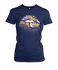 Image of Minnesota Vikings - Vikings lips T-shirt