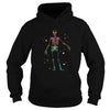 Image of Vintage Rainbow Skeleton Halloween Anatomy Pride Cute Shirt