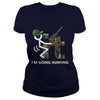 Image of F It Im Going Hunting CAMO Women’s Premium Hoodie