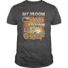Image of CHEF Halloween Shirts My Broom broke T Shirts