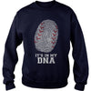 Image of Baseball Its In My DNA Baseball Shirt