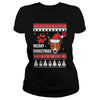 Image of MERRY CHRISTMAS WITH BASENJI SWEATER