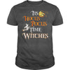 Image of HALLOWEEN WITCH SHIRT-IT'S HOCUS POCUS TIME WITCHES TSHIRT