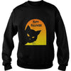 Image of Two Black Cat Halloween TShirt