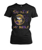 Image of Minnesota Vikings - Stay out of my bubble T-shirt
