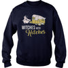 Image of HALLOWEEN SHIRT WITCHES WITH HITCHES T SHIRT