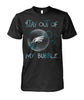 Image of Philadelphia Eagles Stay Out Of My Bubble Tshirt