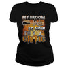 Image of CRITIC Halloween Shirts My Broom broke T Shirts