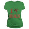 Image of I Love Buccaneers Team TShirt