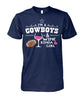 Image of Cowboys - I'm a Cowboys & wine kinda girls T-shirt