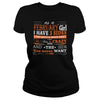 Image of AS A FEBRUARY GIRL I HAVE THREE SIDES TSHIRT BIRTHDAY GIFT SHIRT
