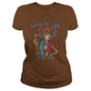 Image of Skeleton Flowers Skulls Shirt