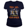 Image of This Girl Loves Bernese Mountain Halloween